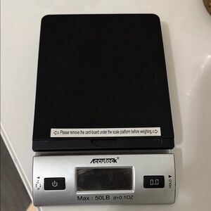 Black and Silver Digital Shipping Scale